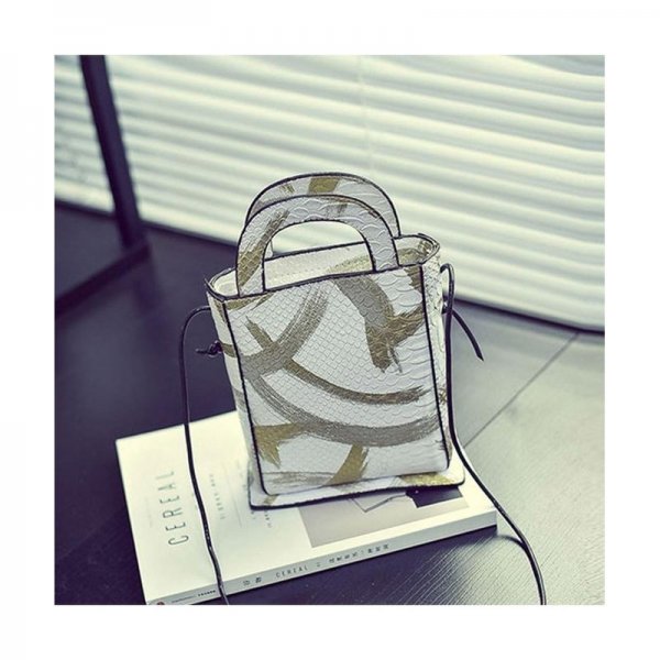 FASHION WOMEN SHOULDER BAG SATCHEL CROSSBODY TOTE HANDBAG PURSE MESSENGER - GOLD