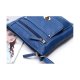 WOMEN MINI CROSS BODY SHOULDER BAGS FASHIONABLE CASUAL HANDBAGS LEATHER BAG FOR TEEN GIRLS G - BLUE