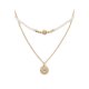 Cream Pearl Pendant Necklace