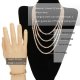 Hip Hop Rapper Style Bling Zircon Tennis Chain