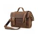 AB EARTH DISTRESSED CROSSBODY SATCHELS - DISTRESSED BROWN